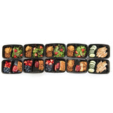 2 Compartment Meal Prep Containers (Set of 5)