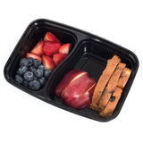 2 Compartment Meal Prep Containers (Set of 5)
