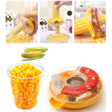 Time-Saving Corn Cob Stripping Gadget