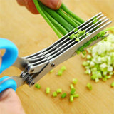 Multi-Purpose 5 Blade Shredding Scissors