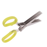 Multi-Purpose 5 Blade Shredding Scissors