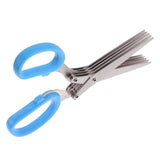 Multi-Purpose 5 Blade Shredding Scissors