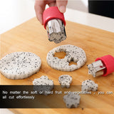 8PC Flower/Heart/Star Shape Cutters