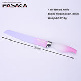 GRADIENT FANCY STYLE KNIFE 5PC KNIFE SET *Bonus FREE Peeler*